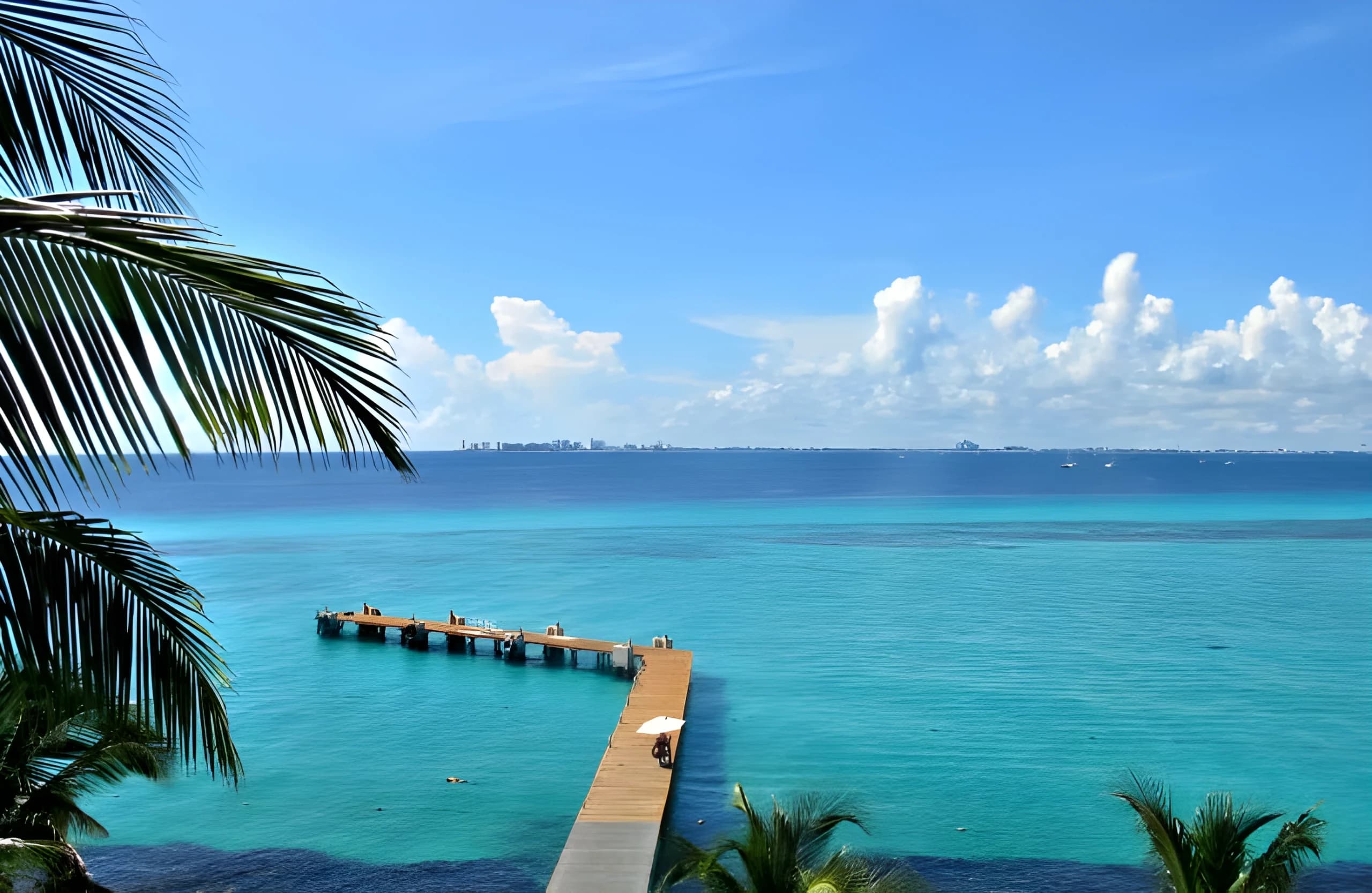 Muelle en Isla Mujeres